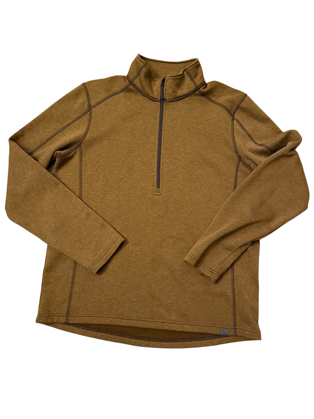 L.L. Bean Zip-Neck Men's fleece pullover. Size M.
